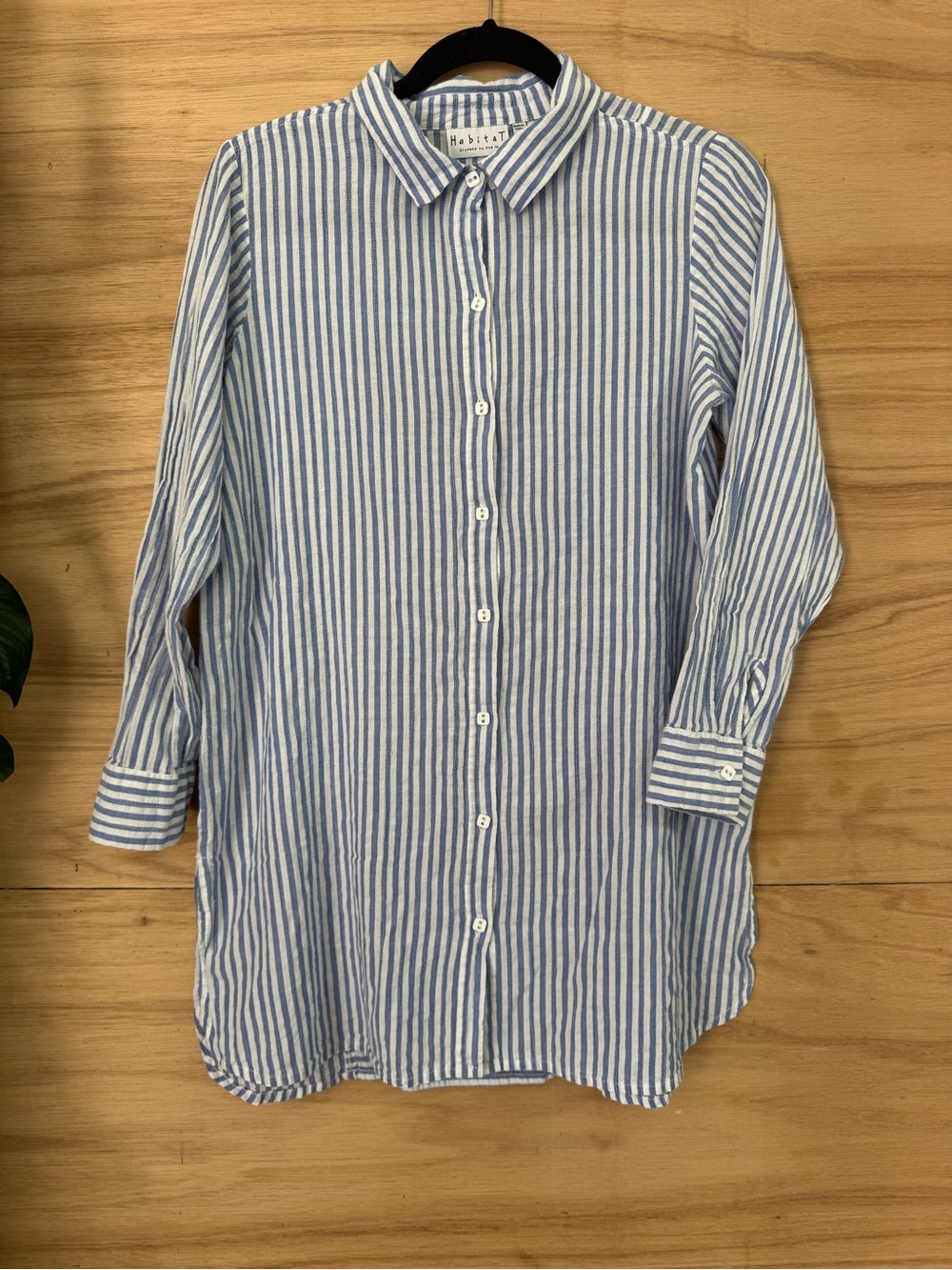 HABITAT | clothes to live in size medium tunic striped top EUC